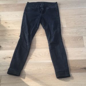 Joe’s black jeans